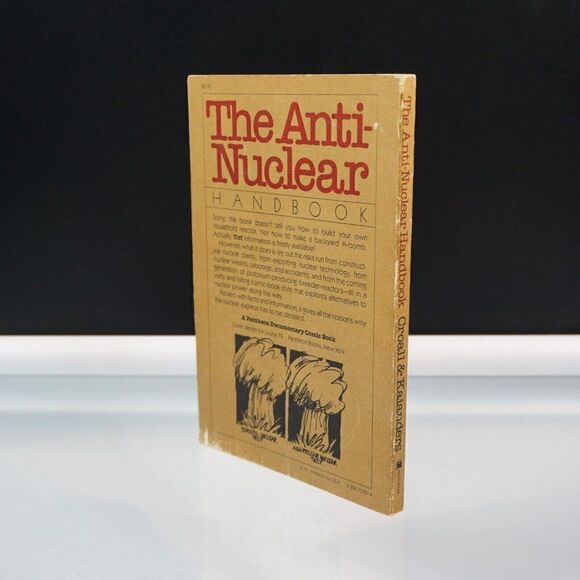 1978 The Anti-Nuclear Handbook by Stephen Croall Political Cartoons Kaianders - Picture 2 of 12